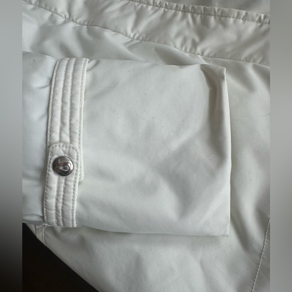 Lululemon Apex Parka Winter Coat Cream | Size 10 | Vintage - Picture 6 of 16